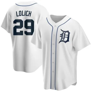 Mickey Lolich Women's Detroit Tigers Road Jersey - Gray Authentic