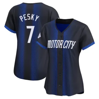 Women's Limited Blue Johnny Pesky Detroit Tigers 2024 City Connect Jersey