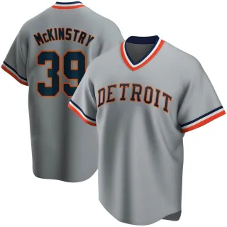 Zach McKinstry Men's Detroit Tigers Home Jersey - White Authentic